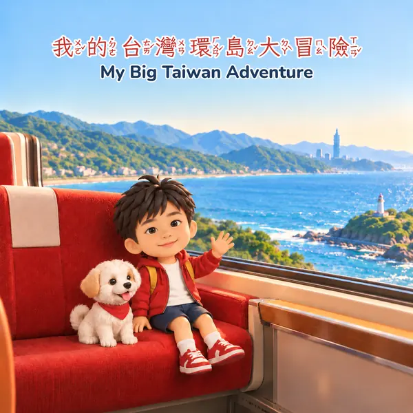 台灣環島 B 公仔立體版封面