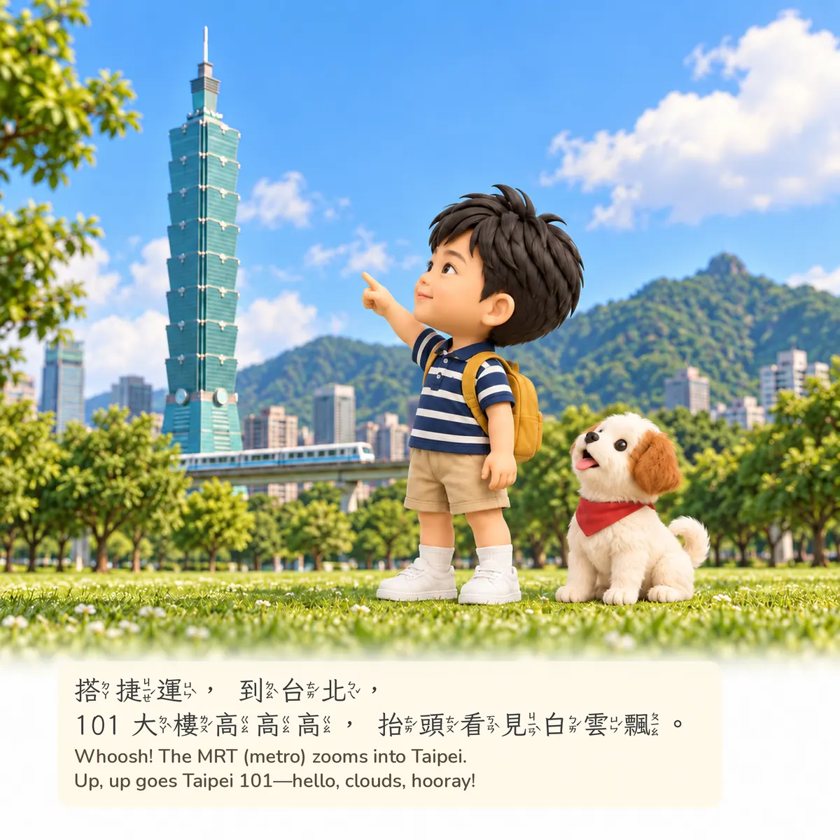 台灣環島・B 公仔立體版・B 公仔・男孩版・內頁 P03