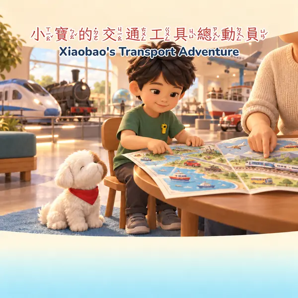 交通工具・B 公仔立體版書封