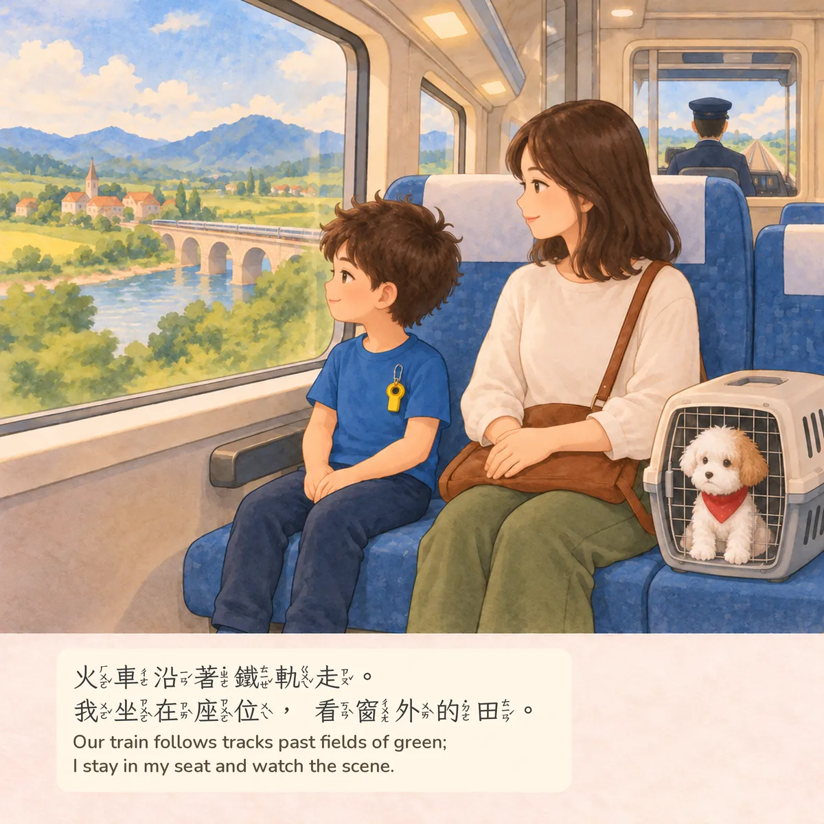 交通工具・A 水彩畫冊版・男孩版・內頁 P07