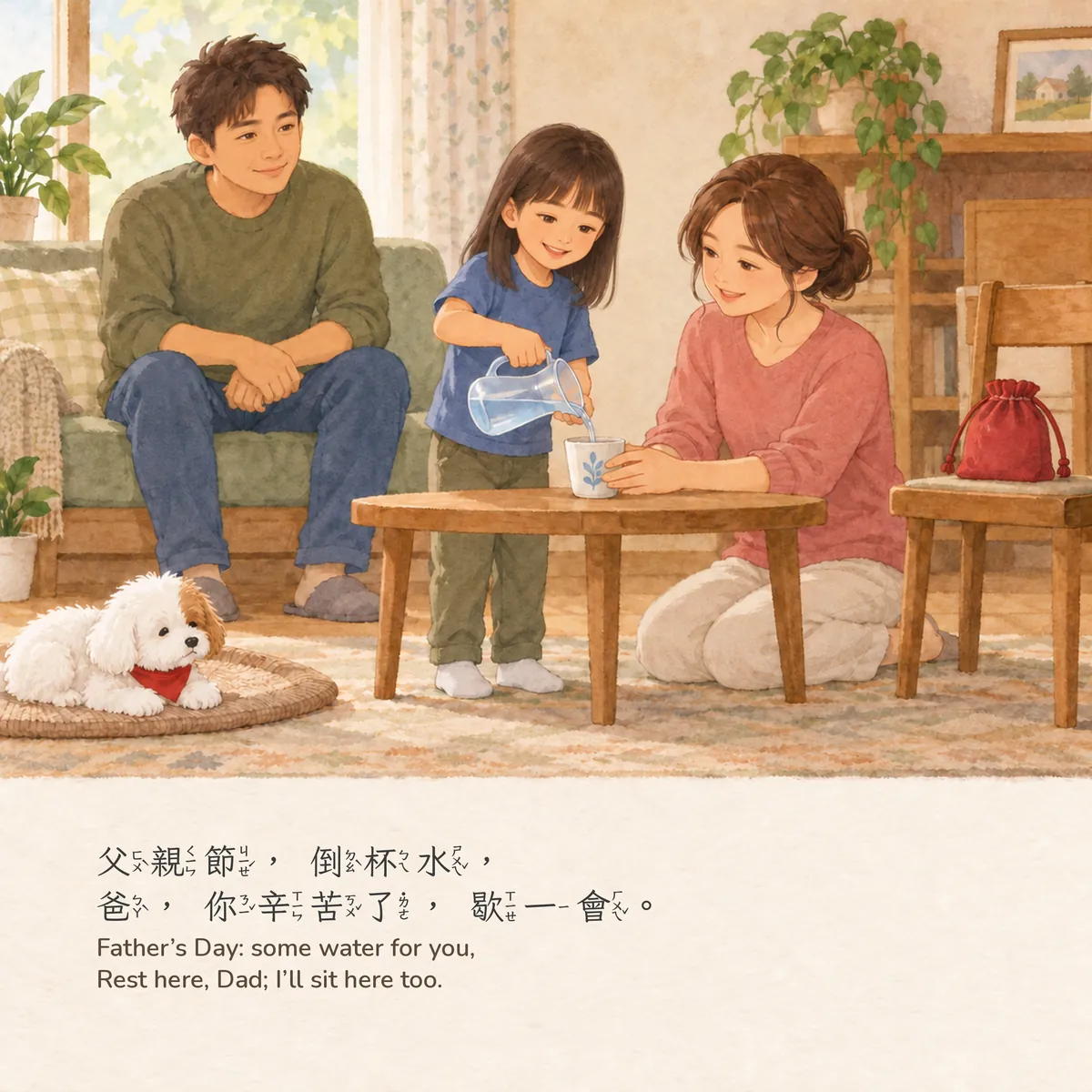 台灣過節趣・A 水彩畫冊版・女孩版・內頁 P15