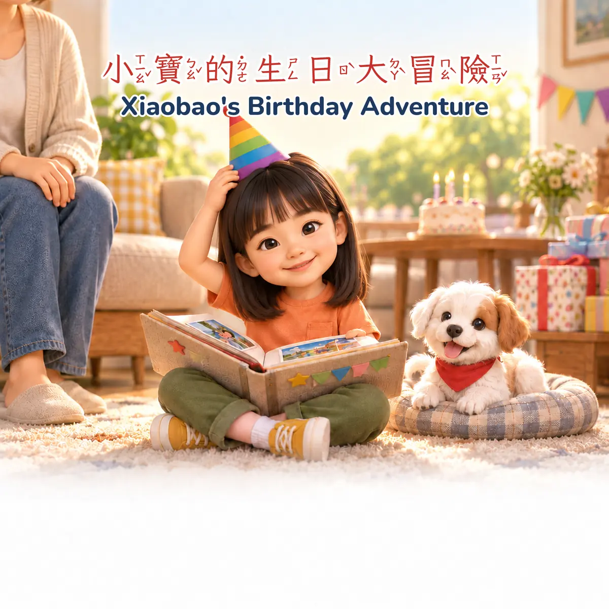 生日・B 公仔立體版・B 公仔・女孩版・封面