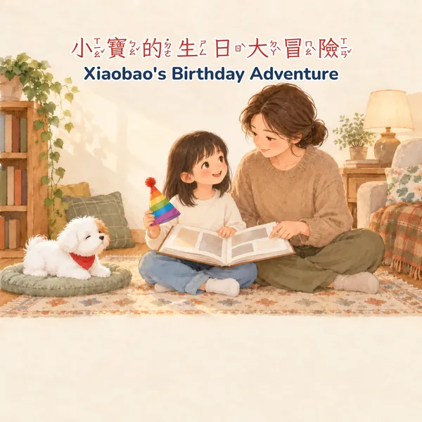 生日主題範例（A 水彩畫冊版）