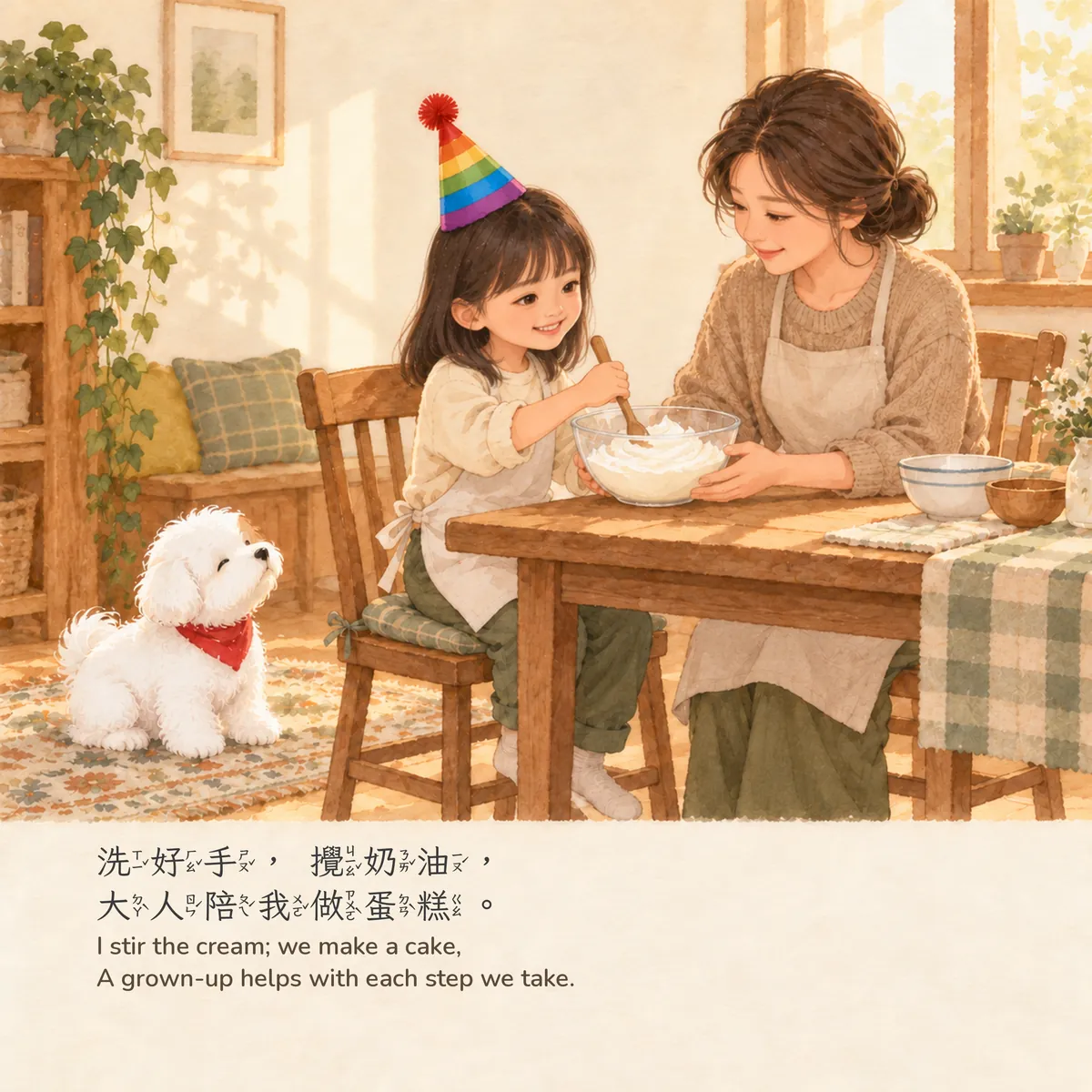 生日・A 水彩畫冊版・女孩版・內頁 P12