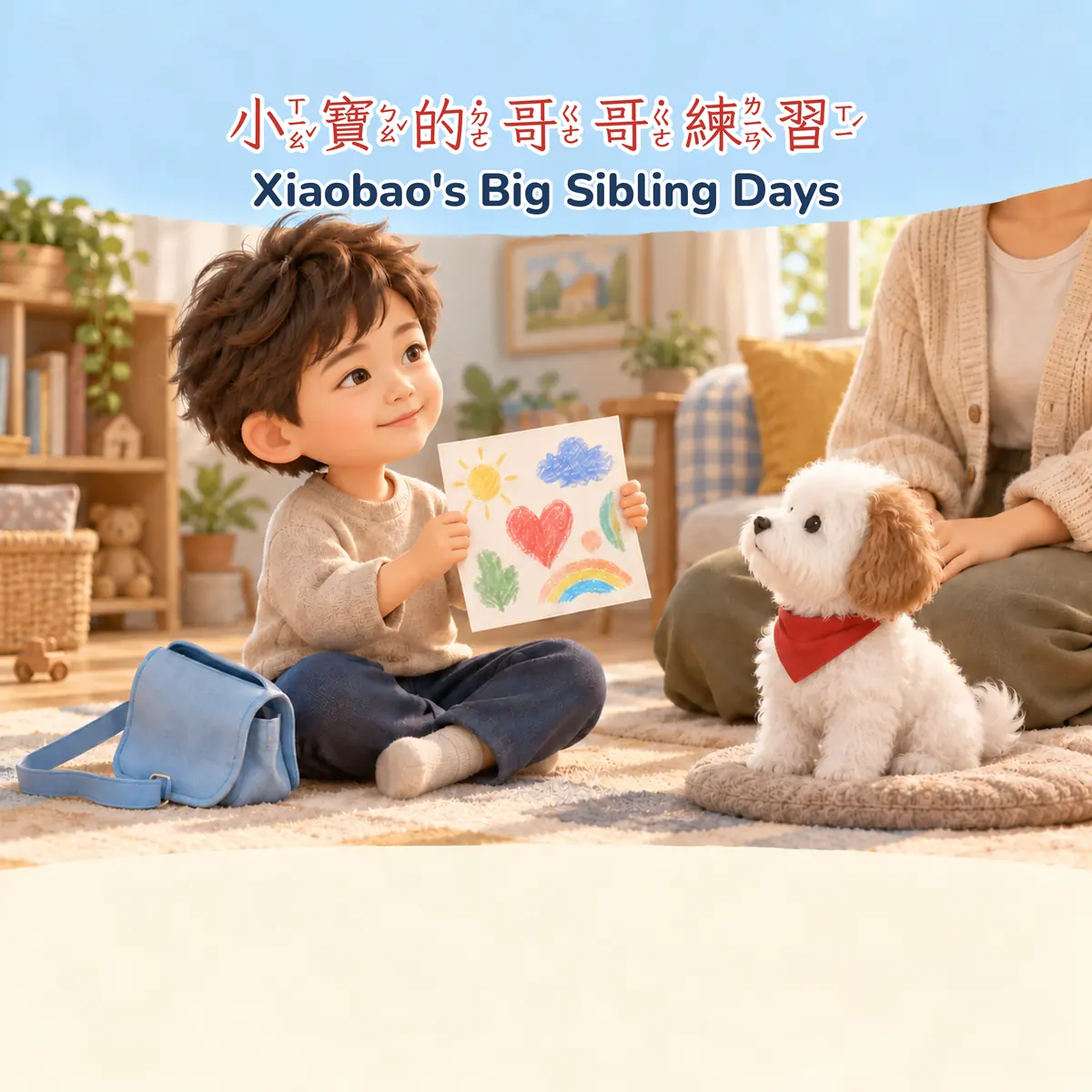 當哥哥姊姊・B 公仔立體版・B 公仔・男孩版・封面