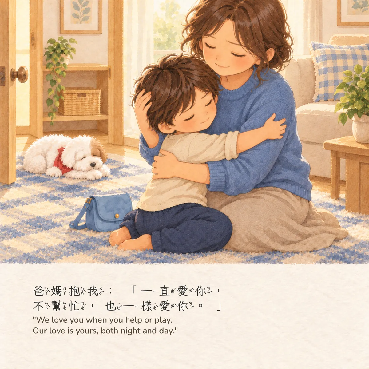當哥哥姊姊・A 水彩畫冊版・男孩版・內頁 P14