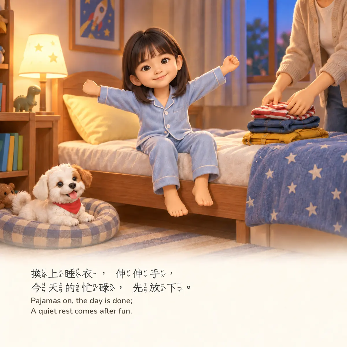 晚安睡前・B 公仔立體版・B 公仔・女孩版・內頁 P05